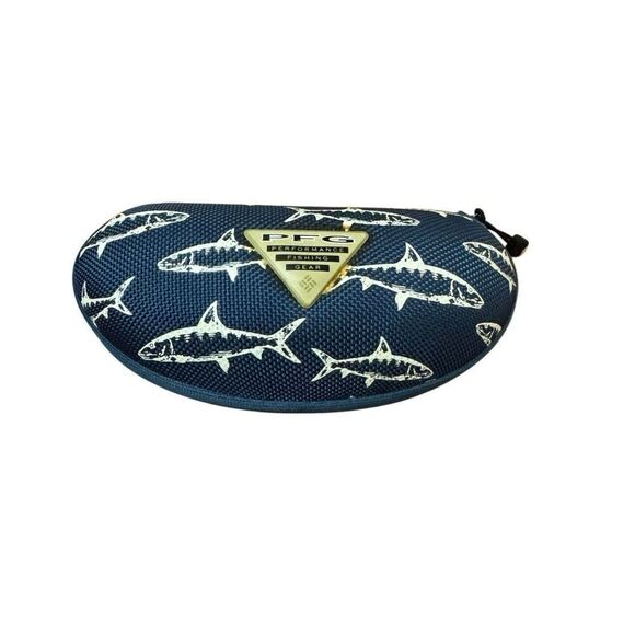 Columbia PFG Polarized Sunglasses Omni-Shield  Lenses Cool Creek With Case